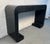 Mid-Century Modern Late 20th Century Mid-Century Modern Black Console Table With Drawer For Sale - Image 3 of 8