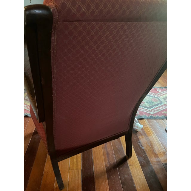 Wood Early 19th Century Victorian Ball and Stick Chair For Sale - Image 7 of 8