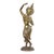 Large Brass Sculpture of Mayadevi, 1950s For Sale - Image 15 of 15