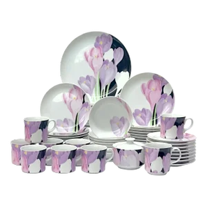Mikasa Fine Porcelain 'Vogue' Tulip Dinnerset - Place Settings for 8 / 50 Pieces