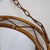Vintage French Rattan Wall Mirror with Chain, 1960s For Sale - Image 10 of 16