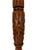 Vintage Mahogany Rice Carved Poster Bed Queen Size For Sale In Salt Lake City - Image 6 of 10