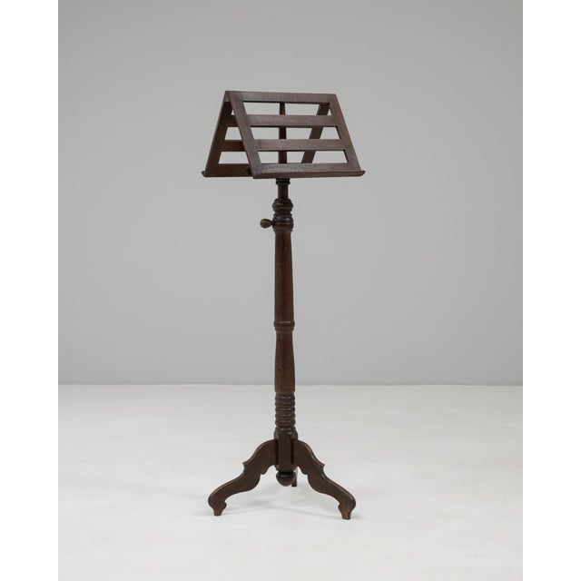 Wood 1900s French Wooden Music Stand For Sale - Image 7 of 18