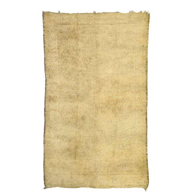 Vintage Berber Moroccan Rug - 06'09 X 11'04 For Sale