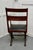 Arts & Crafts X-Frame Mahogany Desk Chair, 1880s For Sale - Image 6 of 7