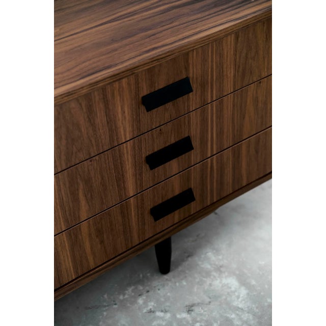 Early 21st Century Danish Walnut Sideboard For Sale - Image 5 of 8