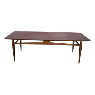 Mid-Century American Modern Teak Coffee Table by Mersman, 1960s For Sale