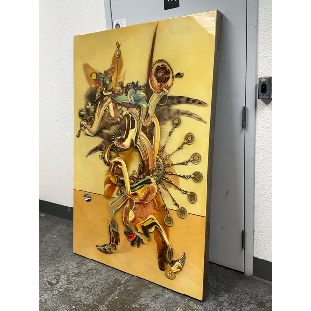 Design Plus Gallery presents a “Capriccio 35-1” Mixed Media Assemblage Artwork from Peter Daskaloff. Signed 2012. This...