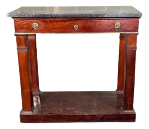 French Louis Philippe Mahogany Console C1830