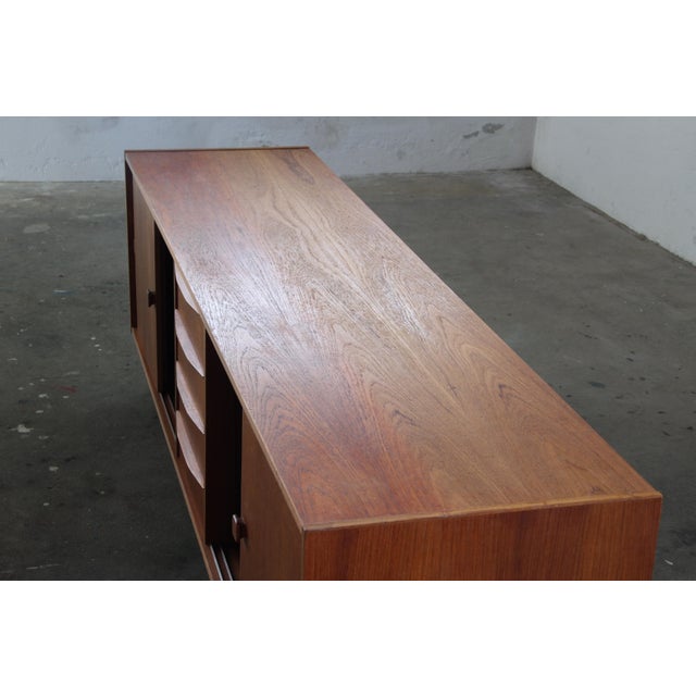 Mid-Century Danish Lowboard in Teak, 1960s For Sale - Image 16 of 18