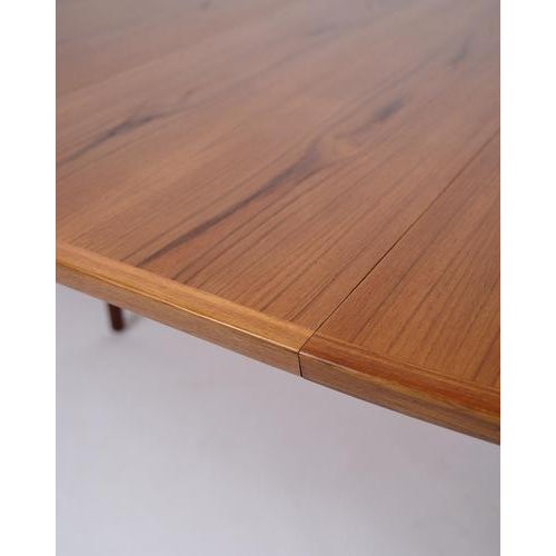 Oval Dining Table in Teak by Arne Vodder for Sibast Furniture Factory, 1960s For Sale - Image 9 of 14