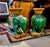 1960s Pair Elephant Form Garden Stools For Sale - Image 5 of 8
