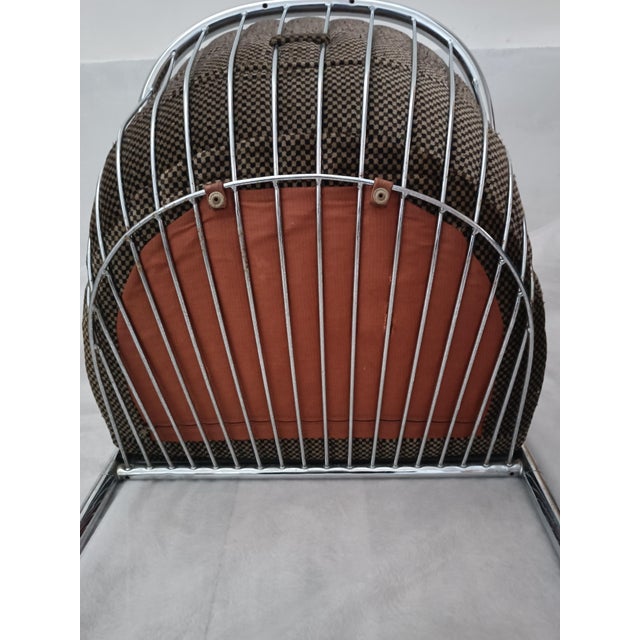 Series S Cantilever Chairs attributed to Gastone Rinaldi for Rima, 1970s, Set of 4 For Sale - Image 14 of 15