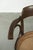 Wood Vintage Webbing Armchair in Curved Wood For Sale - Image 7 of 13