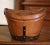 Late 19th Century Mid-19th Century French Oval Pigskin Leather Hat Box With Original Top Hat For Sale - Image 5 of 13