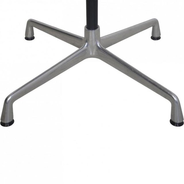 Metal Vintage EA108 Chair in Black Mesh by Charles Eames For Sale - Image 7 of 15