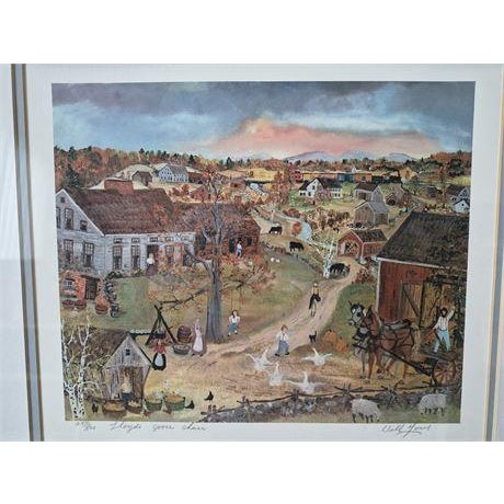 1990s Will Moses Signed 242/500 Lloyd's Goose Chase For Sale - Image 5 of 6