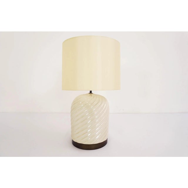 Vintage Italian Table Lamp by Tommaso Barbi, 1960s For Sale - Image 4 of 4