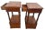 Antique French Renaissance Revival Nightstands Marble Top Commode Bed Cabinets For Sale - Image 4 of 12