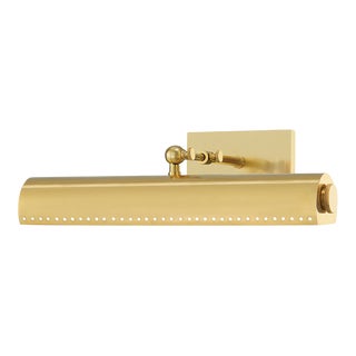 Hudson Valley Lighting Mark D. Sikes Hampshire 2-Light Small Picture Light, Aged Brass For Sale