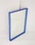 Mid-Century Modern Crystal Art Glass Blue Wall Mirror, Italy, 1960s For Sale - Image 12 of 16