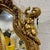 Gold Rococo Style Floor Wall Mirror With Angels Details For Sale - Image 8 of 9