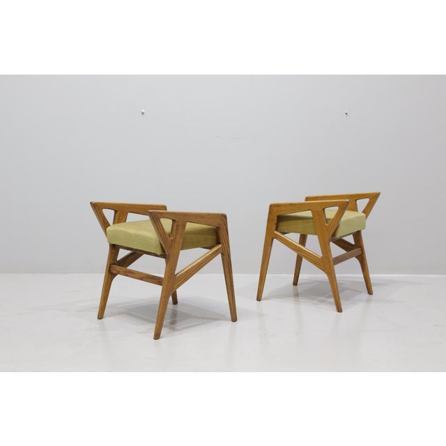 Model 687 Stools by Gio Ponti for Cassina, Italy, 1953, Set of 2 For Sale - Image 11 of 18