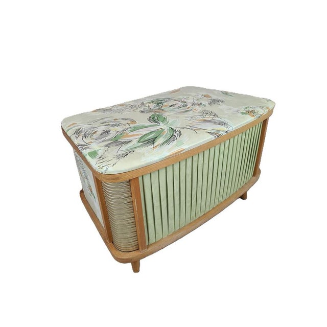 Vintage Ottoman with Storage, 1960s For Sale - Image 12 of 12