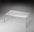 Contemporary Crystal Clear Acrylic Coffee Table, Clear For Sale - Image 3 of 3