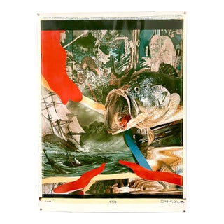 Robert Fichter Large Format Polaroid Photograph Still Life Color Photo Dye Print Robert Fichter, 1980 For Sale