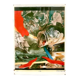 Robert Fichter Large Format Polaroid Photograph Still Life Color Photo Dye Print Robert Fichter, 1980