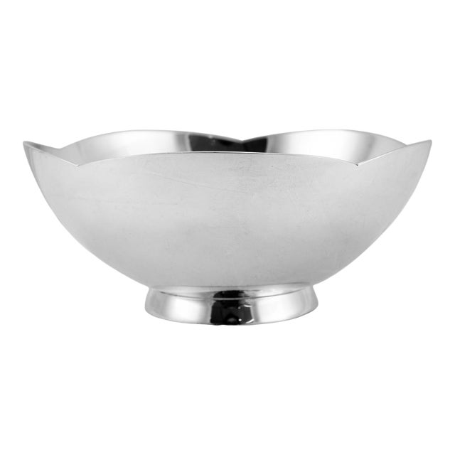 Tiffany & Co. 925 Sterling Silver Nut Candy Bowl For Sale