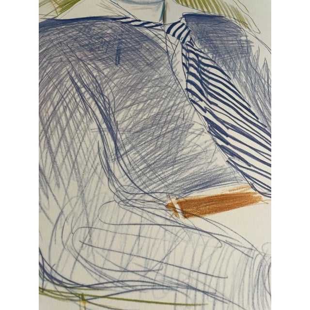 2020s David Hockney, Dessins Et Gravures Exhibition Poster, Imp. Dermont-Paris, Printed in France For Sale - Image 5 of 11