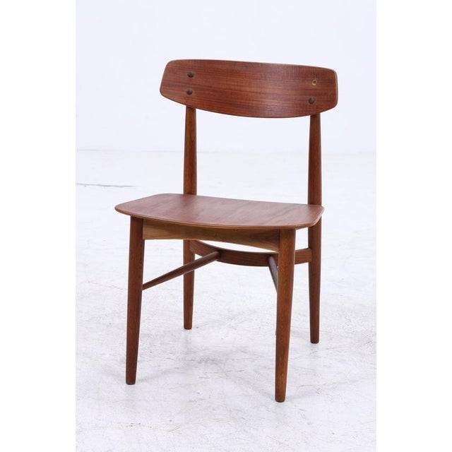 Mid-Century Danish Teak Dining Chair, 1960s For Sale - Image 4 of 14
