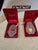 Waterford Crystal Christmas Ornaments from 1990 and 1991 in original boxes.