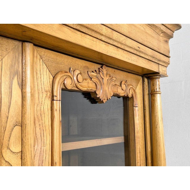 19th Century French Cabinet in Wood and Glass For Sale - Image 9 of 11