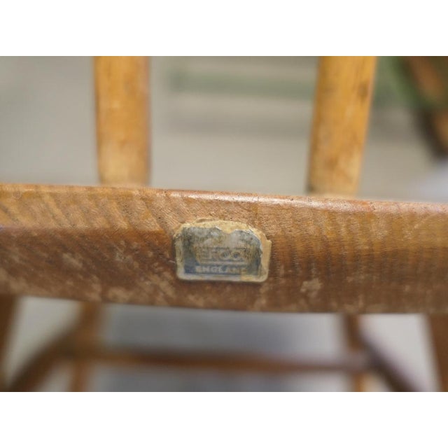Wood Vintage Windsor Dining Chairs from Ercol, 1960s, Set of 8 For Sale - Image 7 of 9