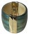 Vintage Boho Alexis Bittar Gold & Blue Cuff For Sale