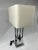 Italian Table Lamp in Chromed Steel, 1970s For Sale - Image 6 of 8