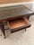 1970s Lewittes Furniture rattan writing desk w/ drawer and glass top, with matching desk chair. Excellent condition....