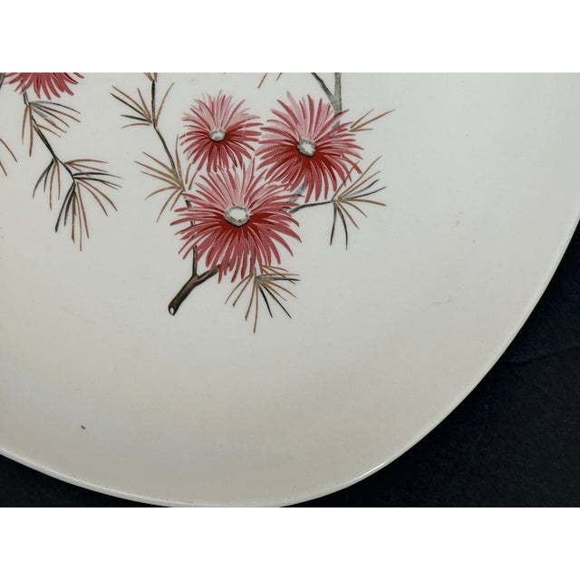 Mid Century Edwin Knowles China Serving Platter For Sale - Image 4 of 9