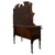 Metal Antique English Edwardian Burr Walnut and Marble Washstand For Sale - Image 7 of 11