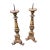 Late 19th Century French Carved & Gilded Wood Pricket Sticks - A Pair For Sale - Image 9 of 9