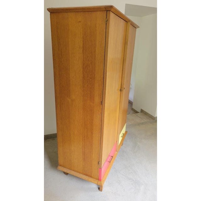 Vintage Wardrobe by André Sornay, 1950s For Sale - Image 6 of 14