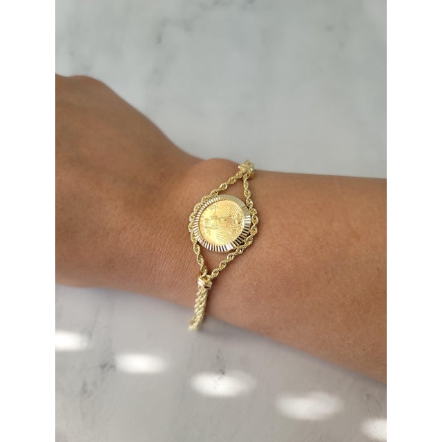 ♥ Coin Information ♥ Details: Lady Liberty Coin Coin Metal: 22K Fine Gold Metal Content: 1/10OZ Fine Gold Denomination: $5...