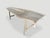 Andrianna Shamaris Century Old Teak Wood Dining Table For Sale - Image 4 of 6