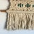 Mid-Century Modern Large Vintage 70s Wall Hanging Art Weaving Tapestry Macrame For Sale - Image 3 of 12