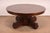 An outstanding antique Victorian or Renaissance Revivial carved mahogany pedestal dining table In the manner of R. J....
