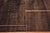 A Bold Oversized Rich Earthly Charcoal Brown and Touches of Cream Color Tribal Geometric Design Modern Area Rug, Country...