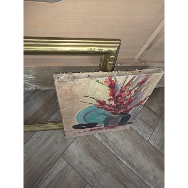 Early 20th C Impressionist Still Life Painting For Sale - Image 9 of 10